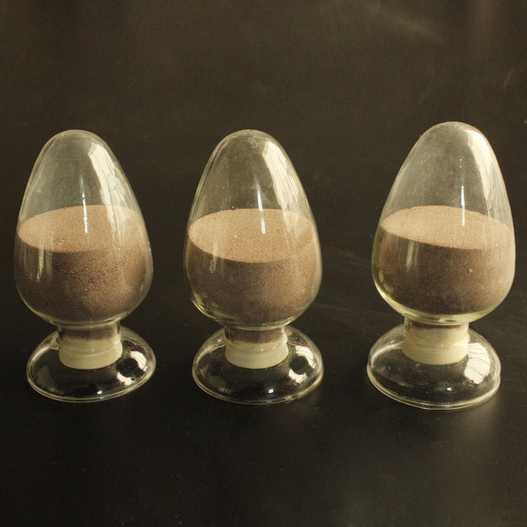 Sabbia di zirconio refrattaria a 0 maglie al 63% per ceramica da colata