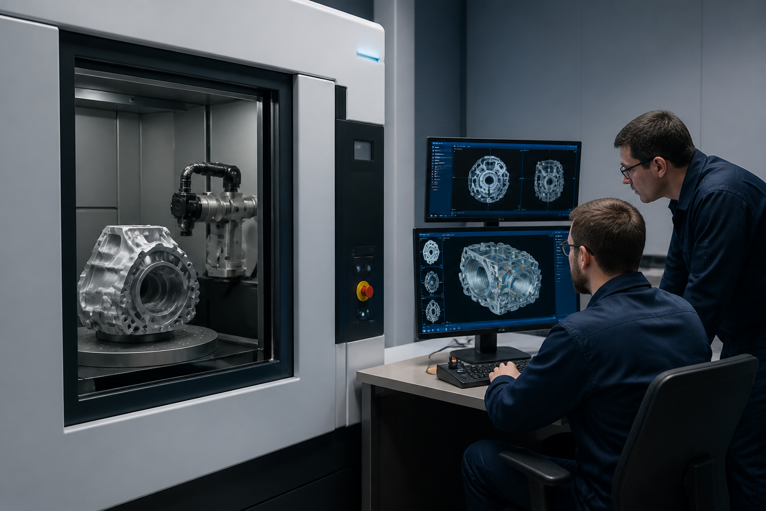 AI Vision + CT industriale: rilevamento dei difetti 10 volte più veloce