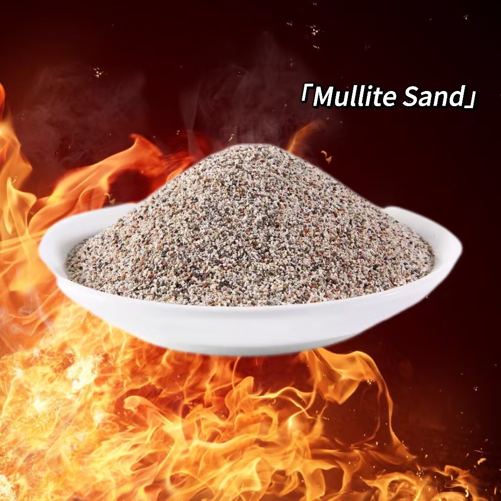 Sabbia di mullite per microfusione di precisione Sabbia e polvere di mullite per fonderia