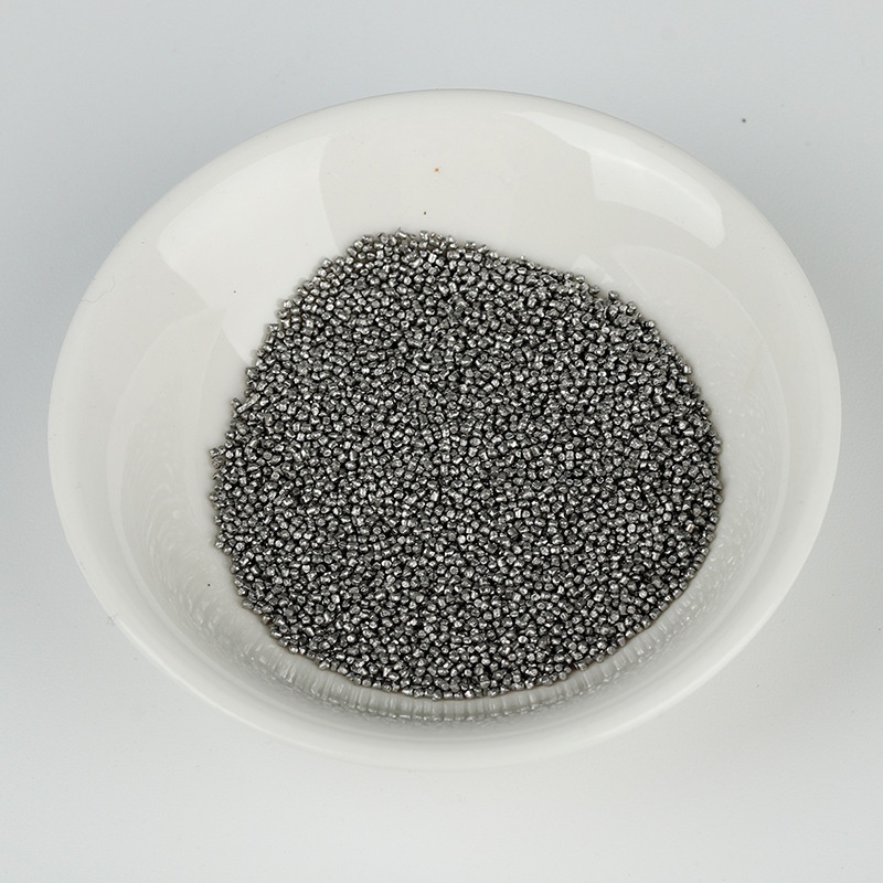 Sfera per pallini in acciaio S330 di dimensioni uniformi, abrasivo in acciaio al carbonio da 0,71-1,18 mm